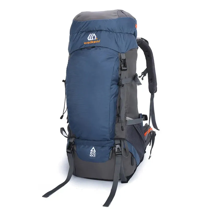 Large Waterproof Camping Backpack for Outdoor Climbing and Hiking