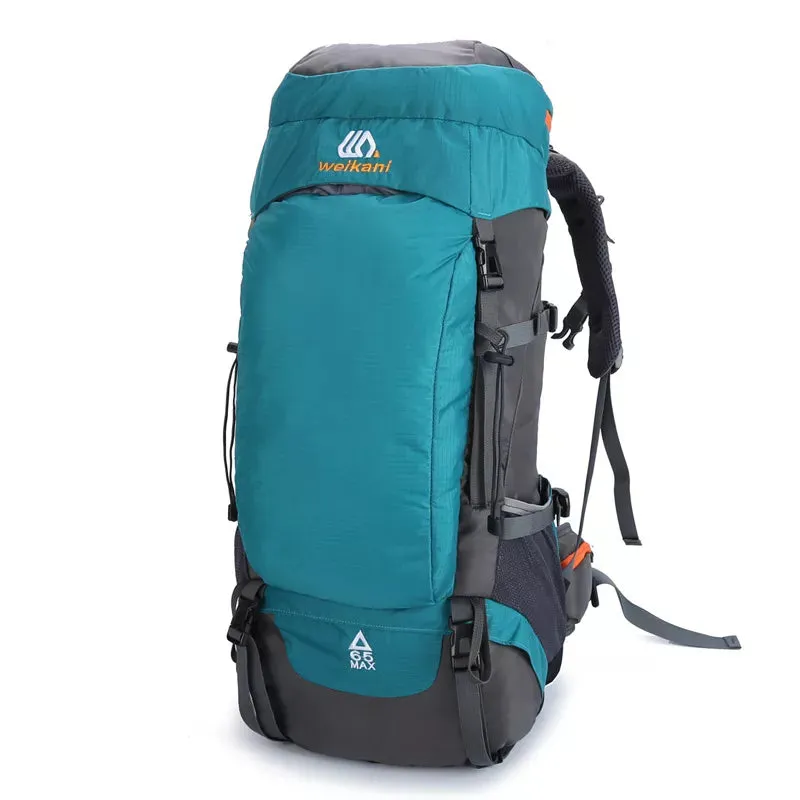 Large Waterproof Camping Backpack for Outdoor Climbing and Hiking