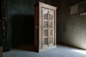 Lattoo design carved cabinet