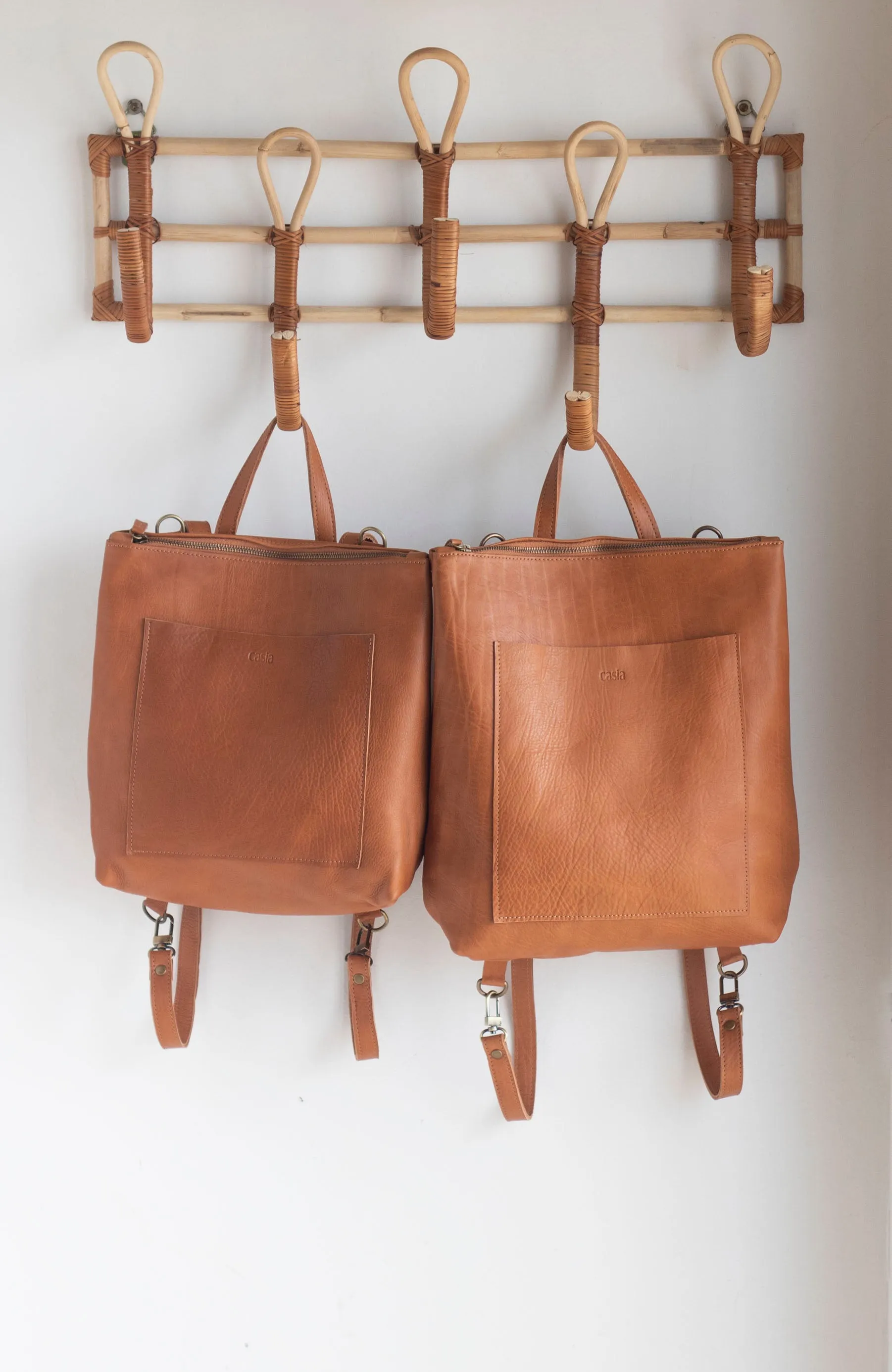 Leather backpack - Andes L