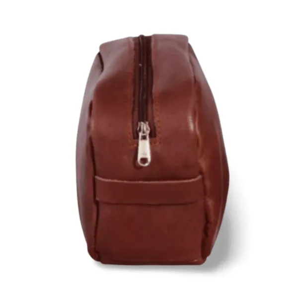 Leather Men’s Toiletry Bag, Standard
