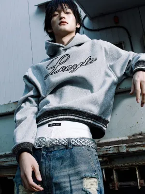 [LECYTO] FW 24 Shining Embossing Hood_(Silver)