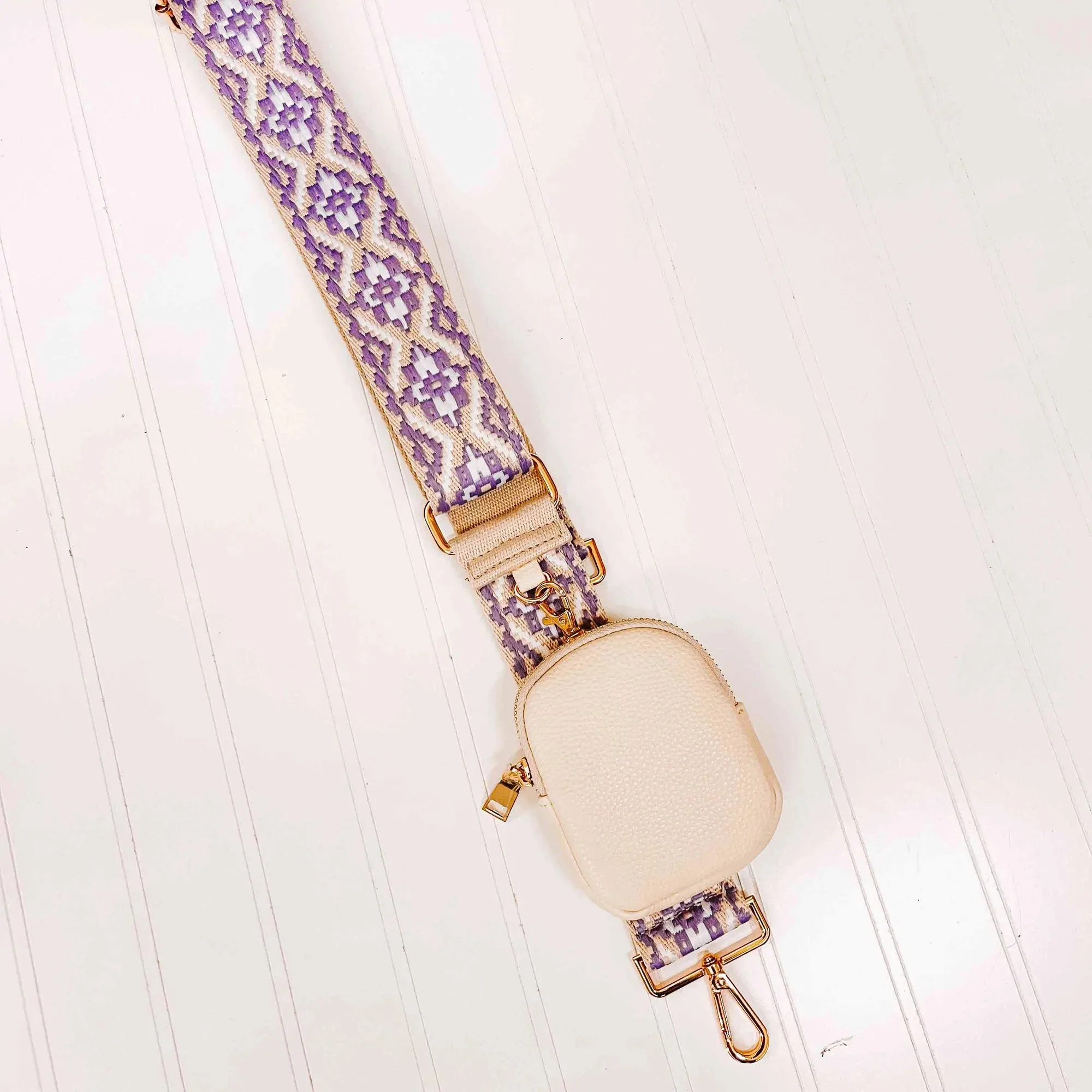 Level Up Pouch Strap - Cream