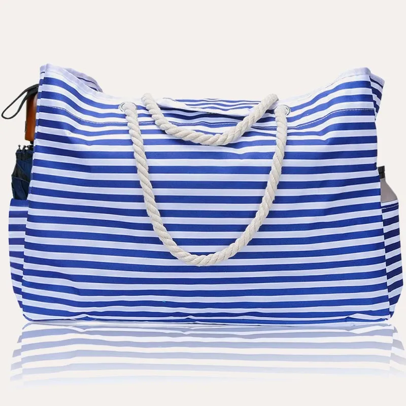 Lightweyght Floral Women Beach Bag Pool Bag Large Waterproof Tote