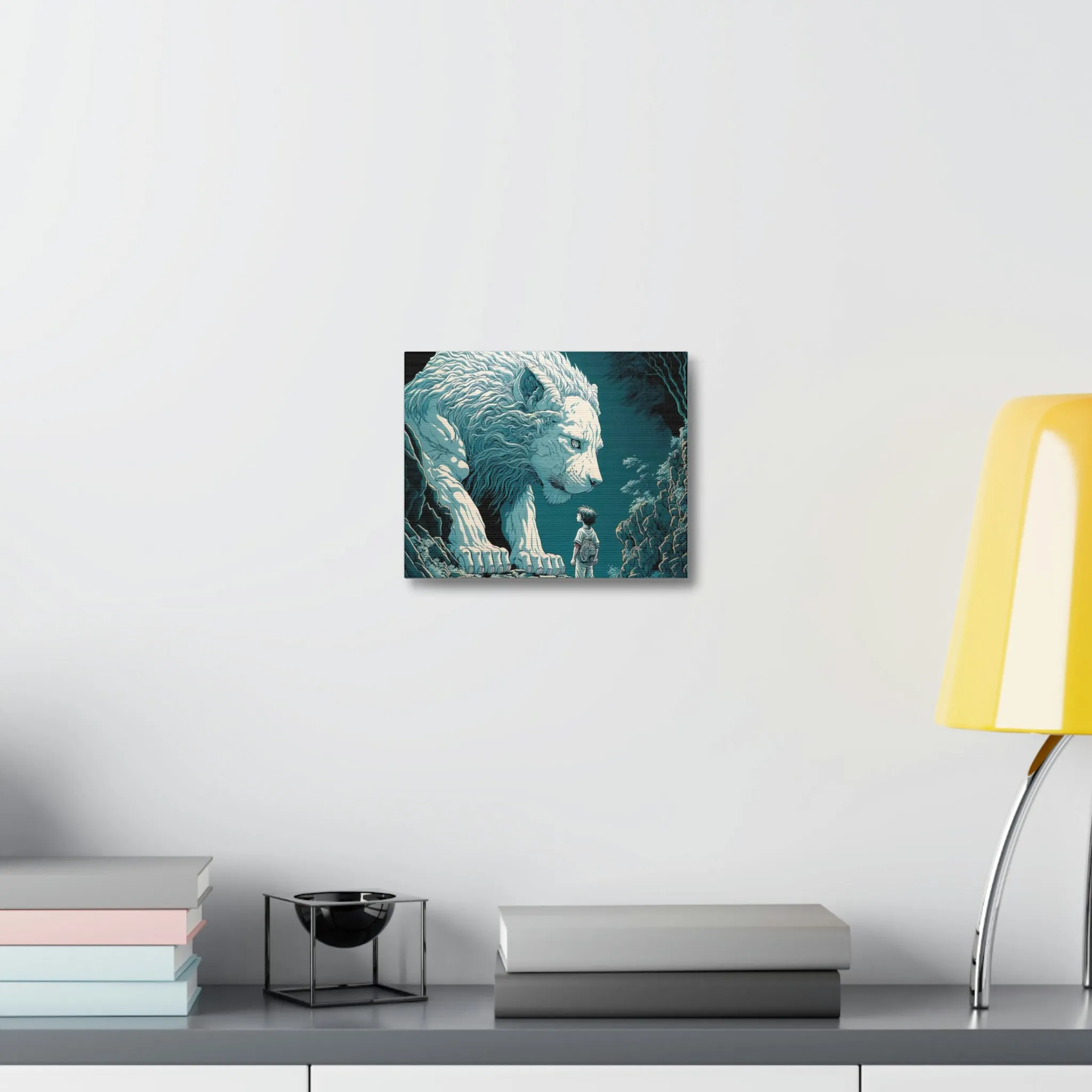 Lion Stretched Canvas