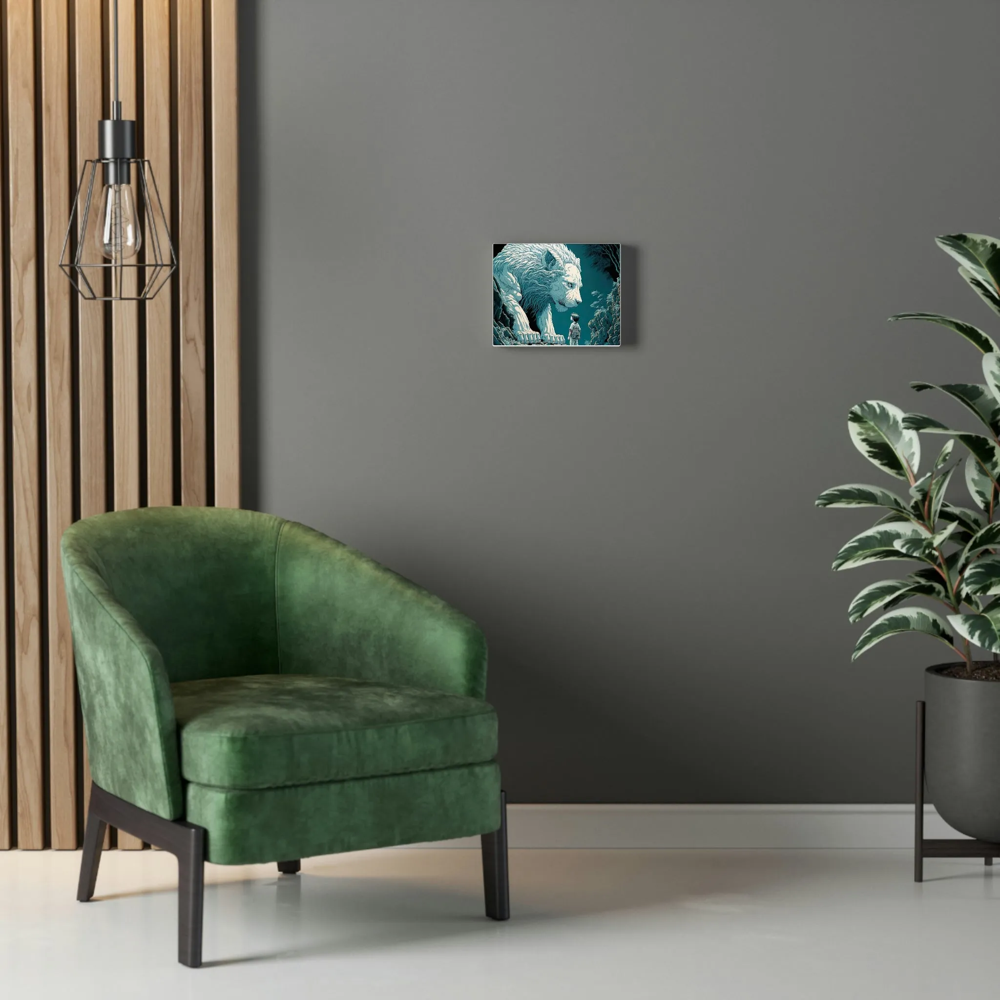 Lion Stretched Canvas