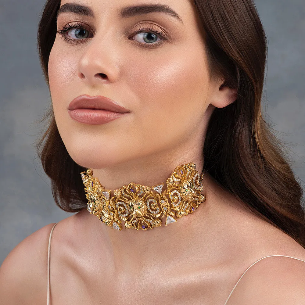 Livia Panthera Choker Necklace