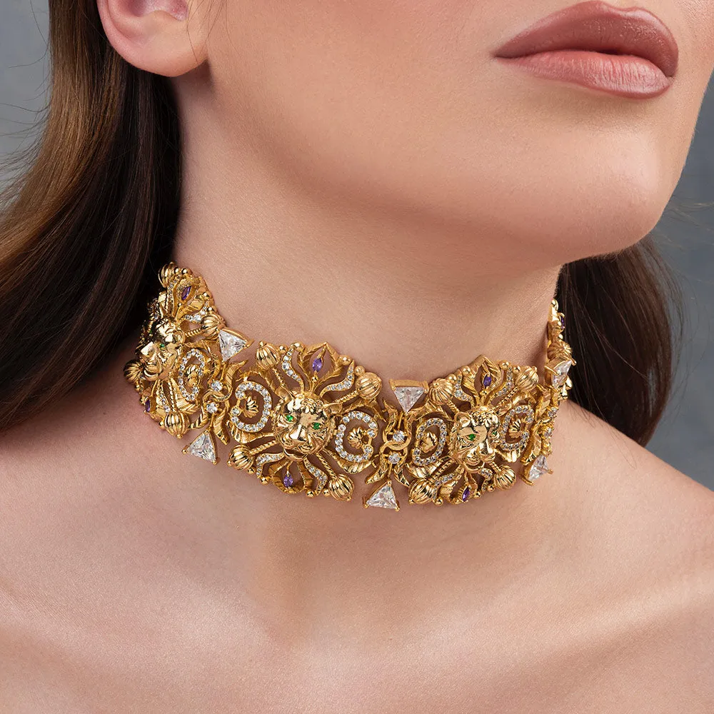 Livia Panthera Choker Necklace