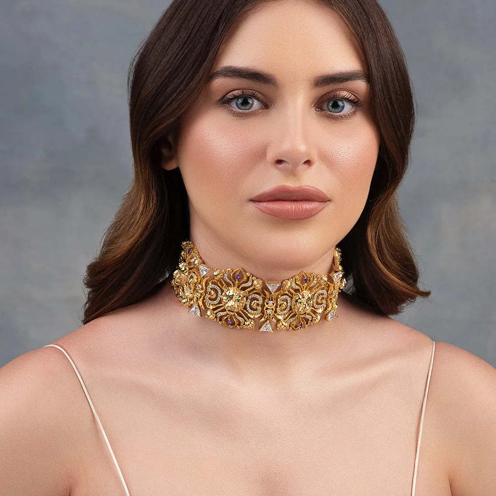 Livia Panthera Choker Necklace