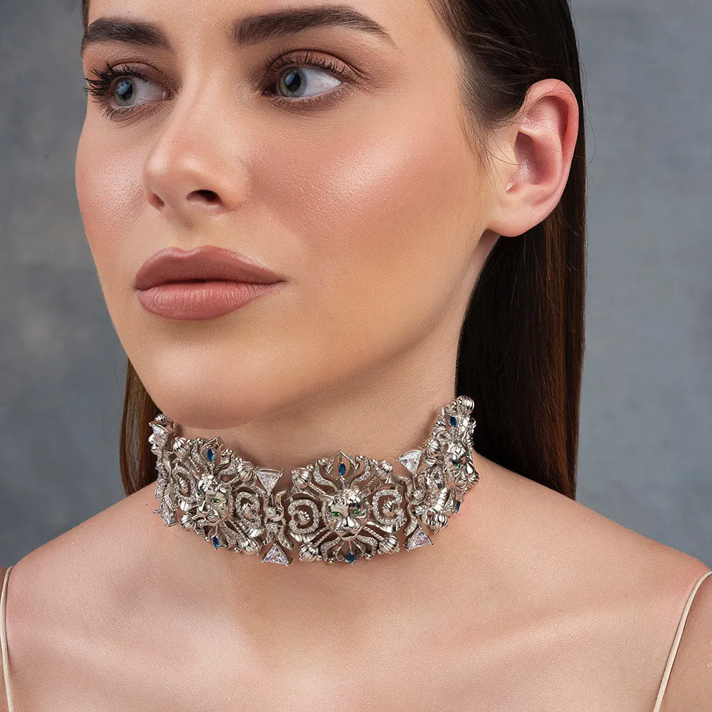 Livia Panthera Choker Necklace