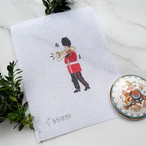 London Guard Needlepoint Canvas - Trombone