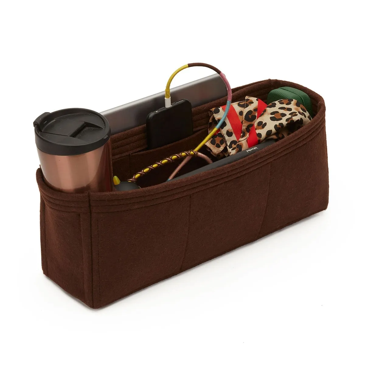 Louis Vuitton Delightful Organizer Insert, Bag Organizer with Double Bottle Holders