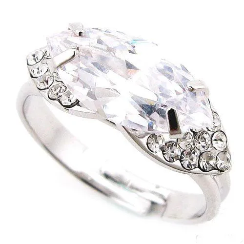 LUX Swarovski Rhinestone Crystal Ring
