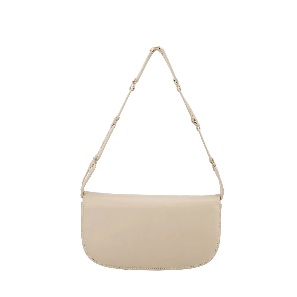 Melie Bianco Inez Bone Recycled Vegan Shoulder Bag Pre-Order
