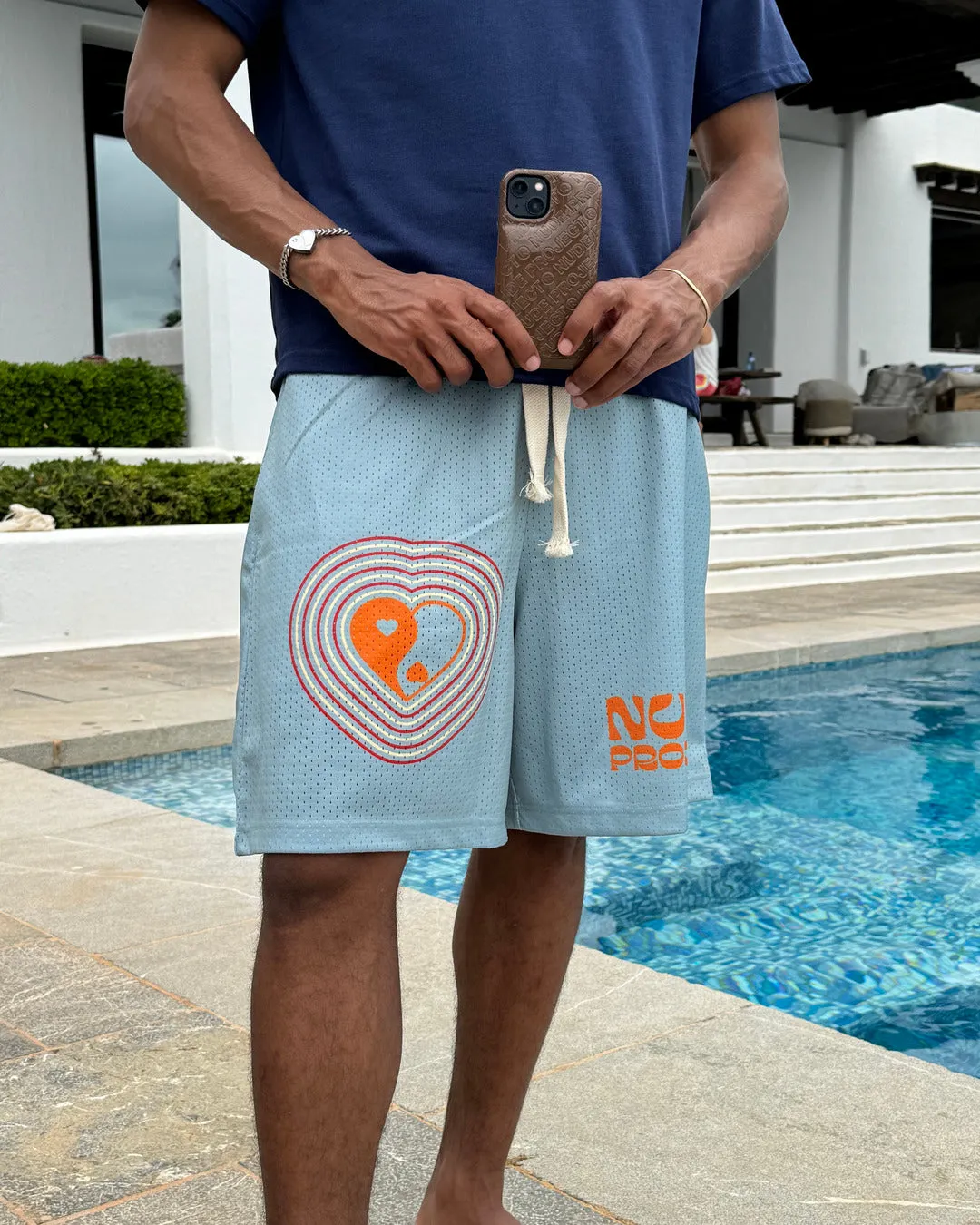 MICH SHORTS ACQUA-GREEN