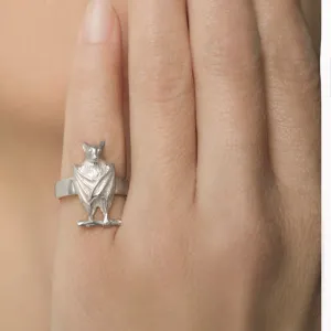 Mini Me Hanging Bat Ring