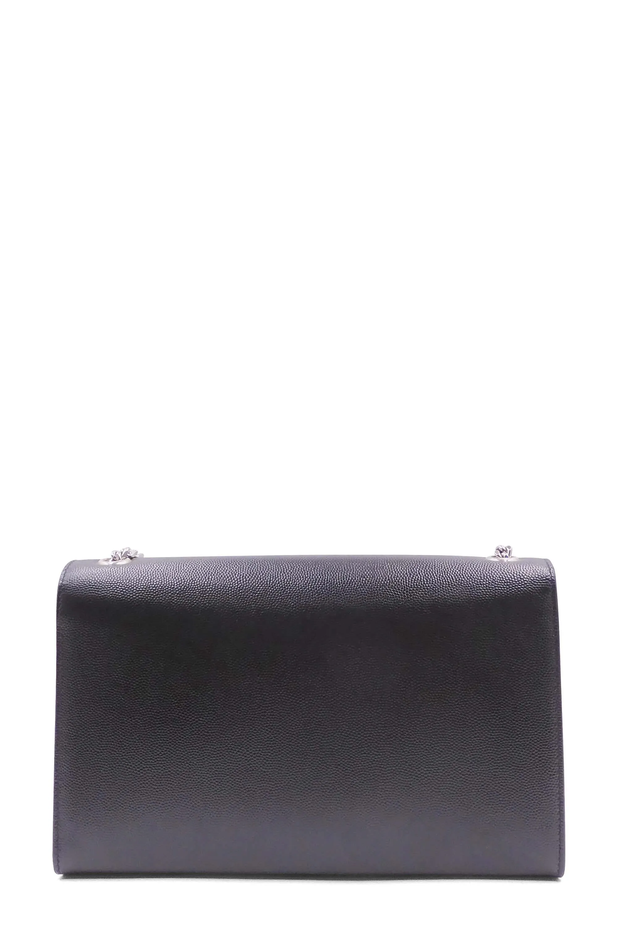 Monogram Medium Kate Black With Silver Hardware Black