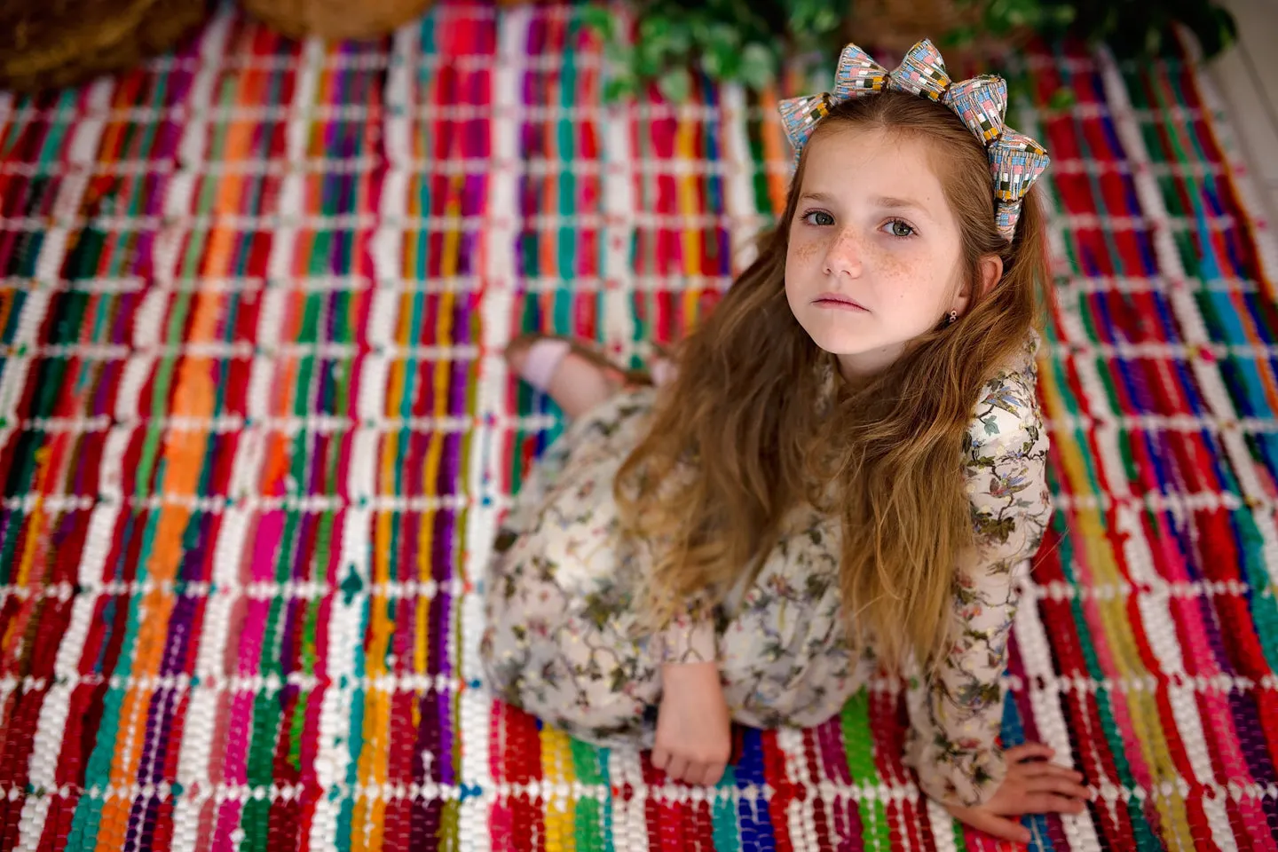 Mountain Queen Headband - Colorful Highlighter