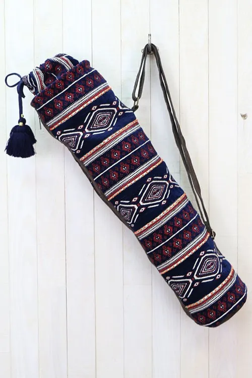 Multi Patterned Yoga Mat Bag