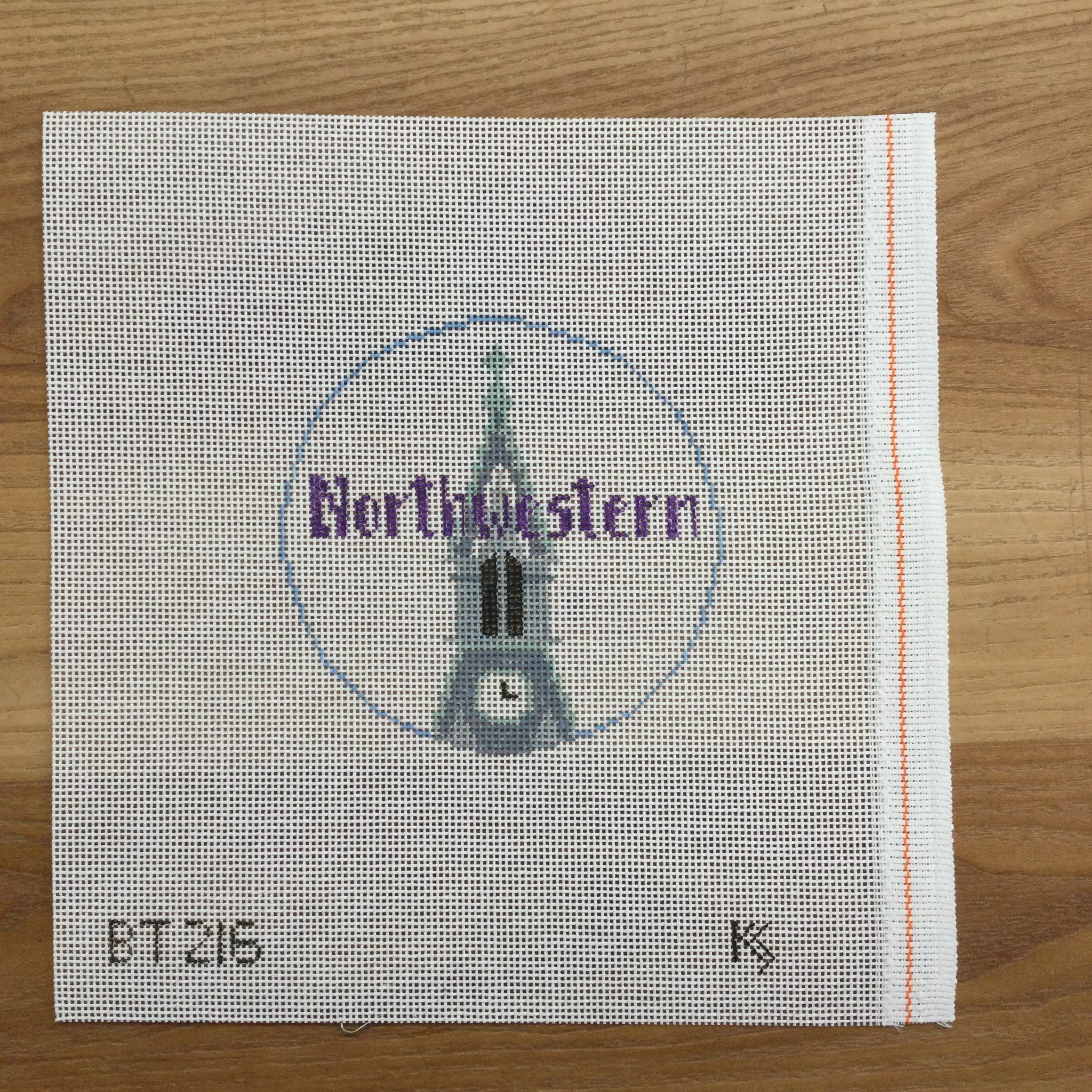 Northwestern Round Canvas
