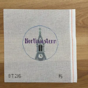 Northwestern Round Canvas