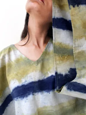 Organic Cotton Rekha Box Top Yellow