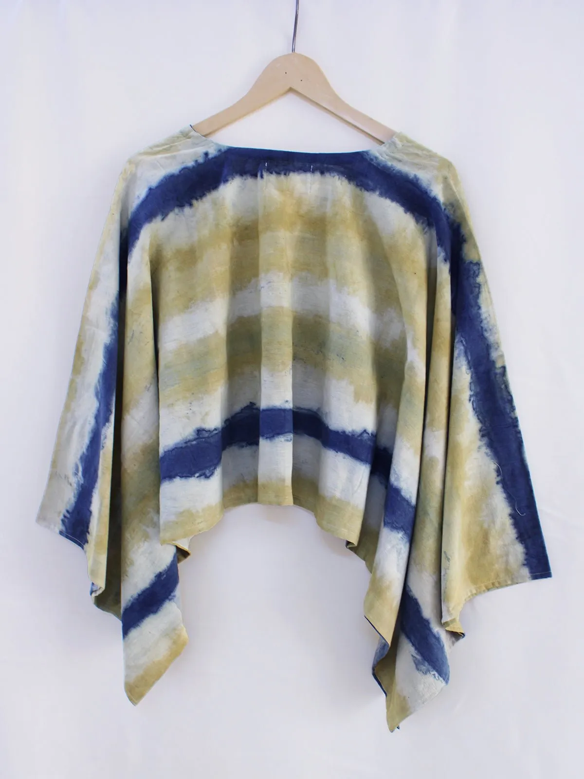 Organic Cotton Rekha Box Top Yellow