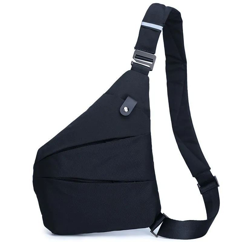 Oxford Waterproof Cloth Men's Chest Bag