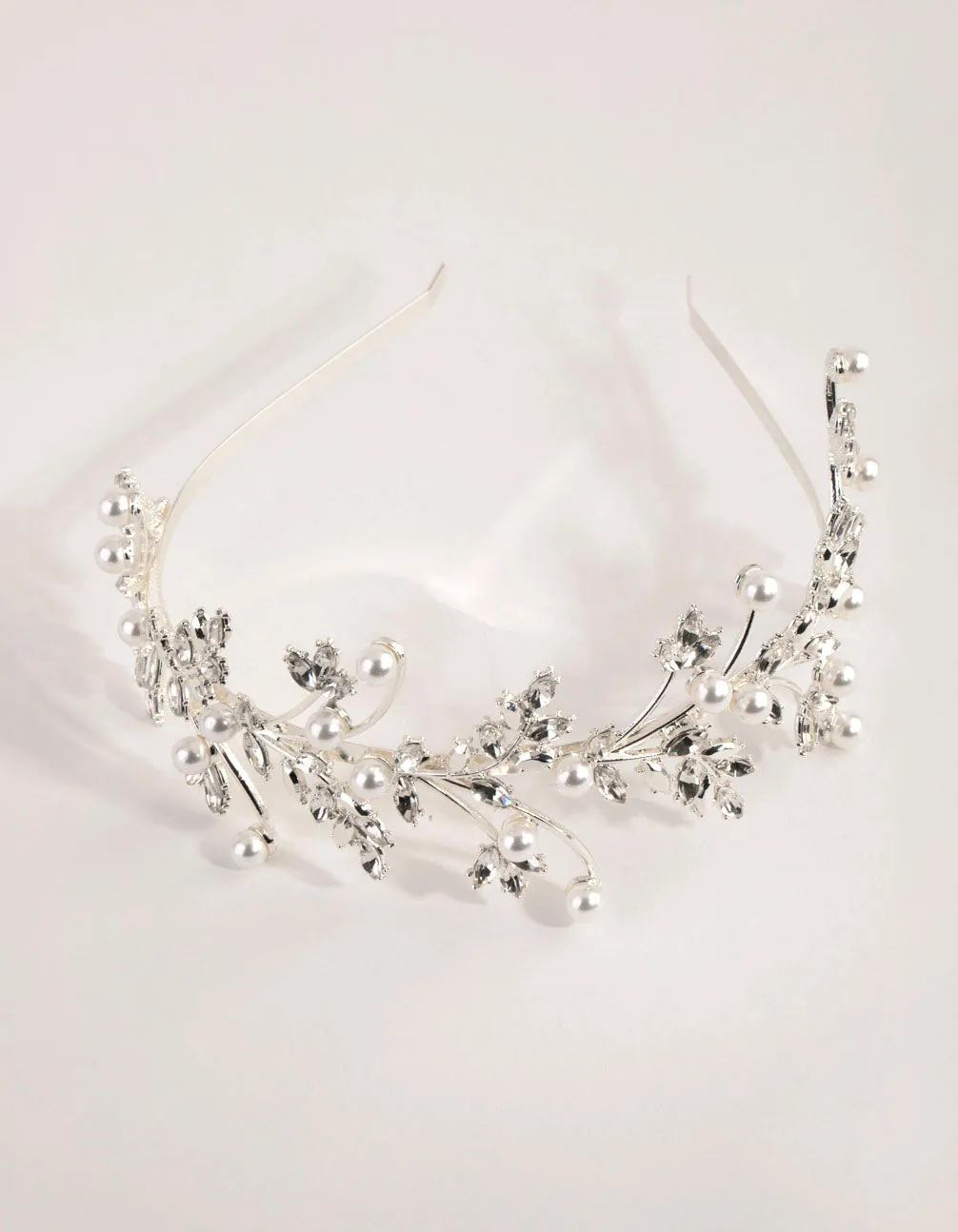 Pearl & Crystal Vine Alice Band