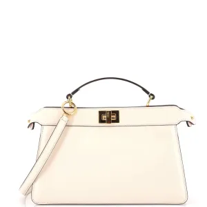 Peekaboo ISeeU Bag Leather East West