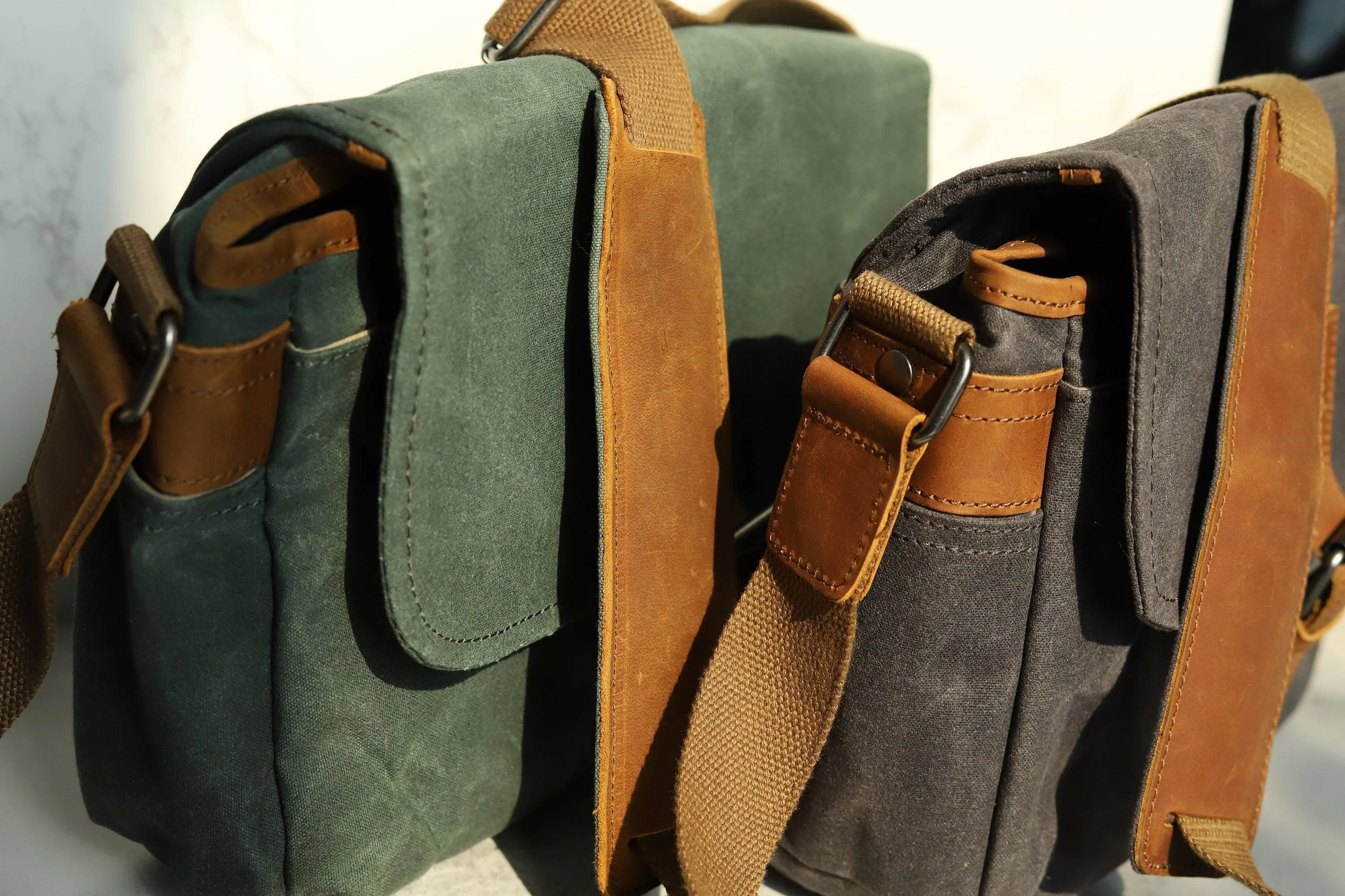 Personalisation Camera Satchel Bag, Vintage Shoulder Camera Bag For Nikon, Canon
