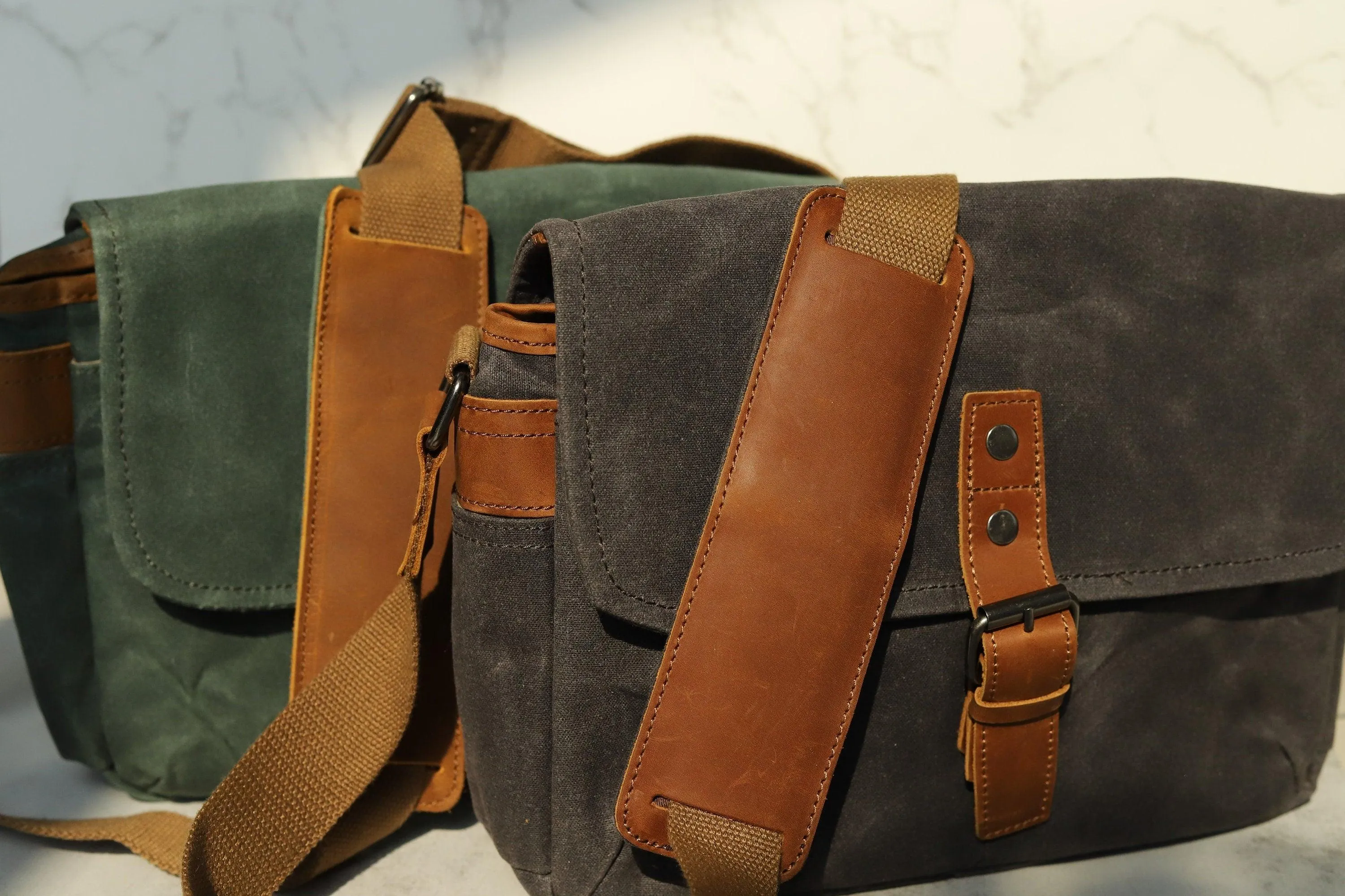 Personalisation Camera Satchel Bag, Vintage Shoulder Camera Bag For Nikon, Canon