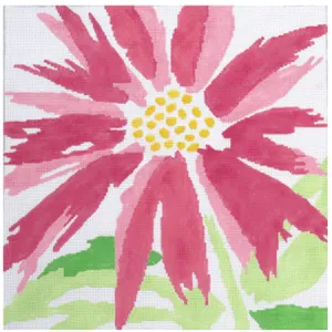 Pink Splash Flower Canvas