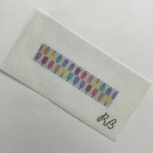 Popsicle Key Fob Canvas