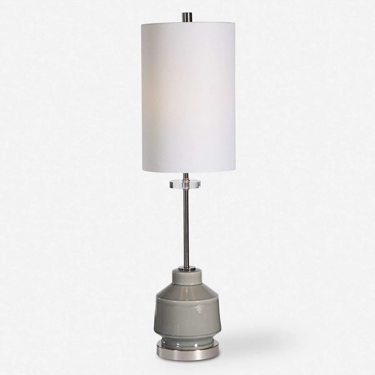 Porter Warm Gray Buffet Lamp
