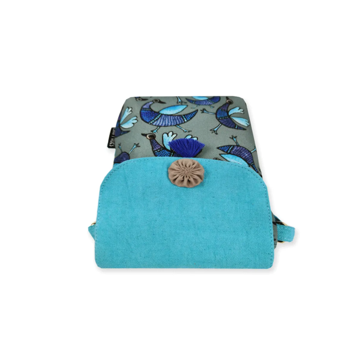 Pretty Pastel Combo- Sling, Mini Wallet, Passport Case, Pouch