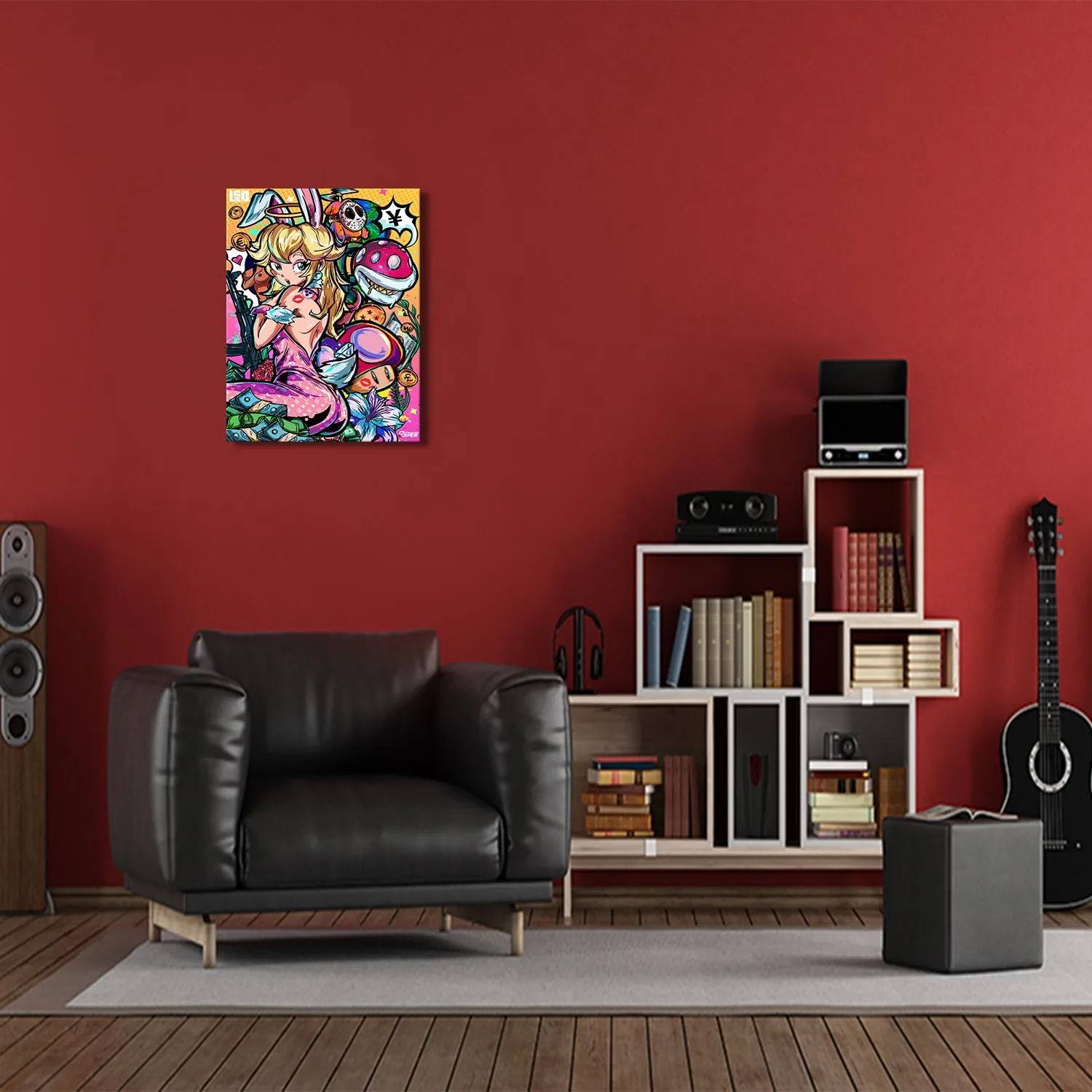 Princess World Canvas Wall Art