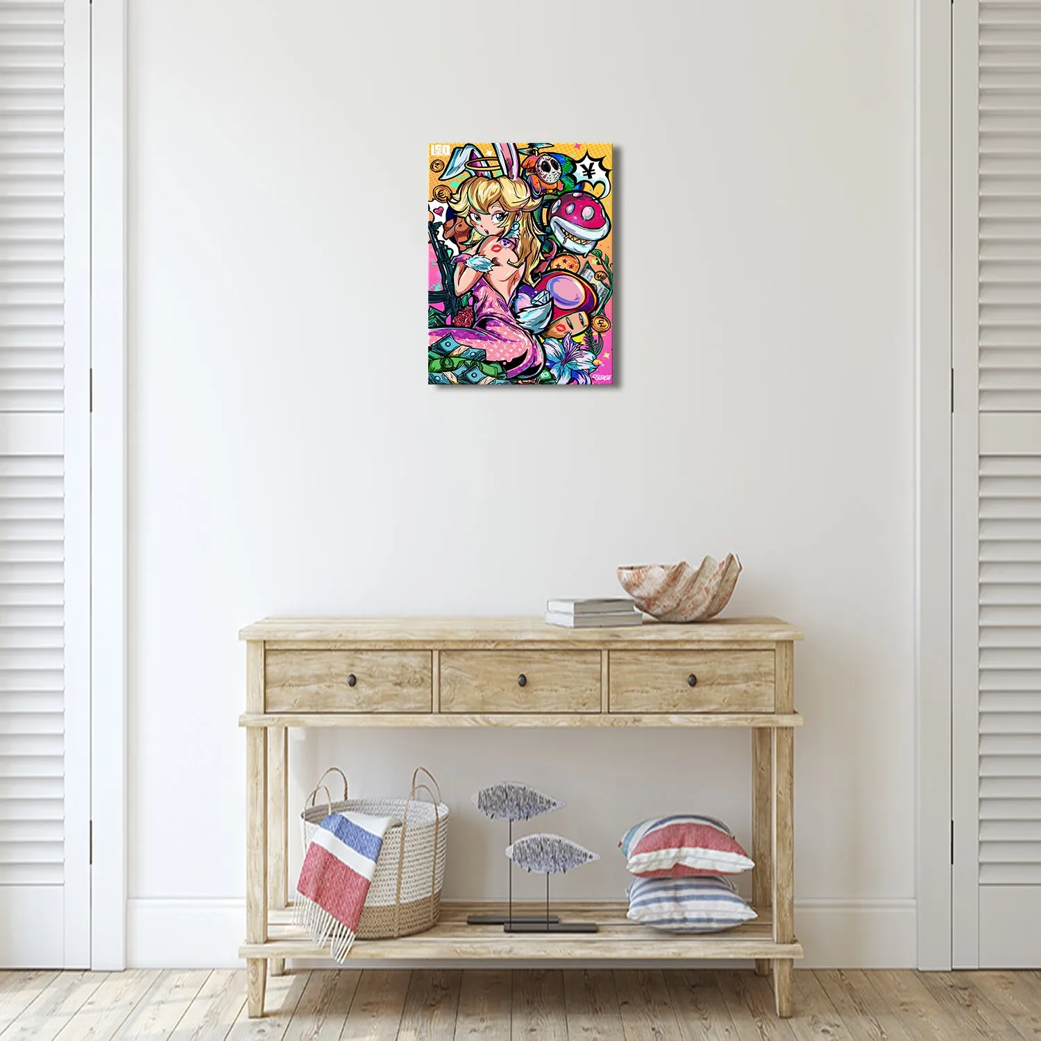 Princess World Canvas Wall Art