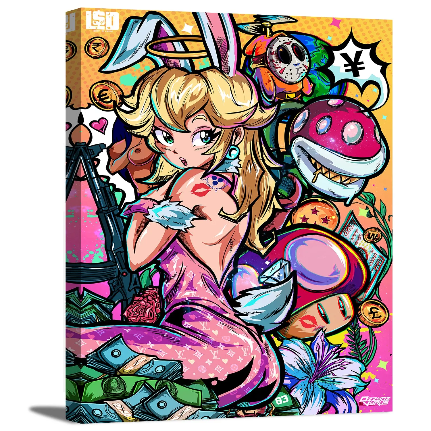 Princess World Canvas Wall Art