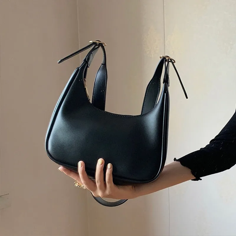 PU Leather Shoulder Messenger Bag Women Causal Luxury Handbags and Purse Female Designer Hobos Bag Small Brand Crossbody Bags