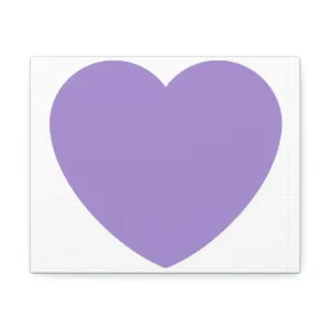 Purple Heart Stretched Canvas