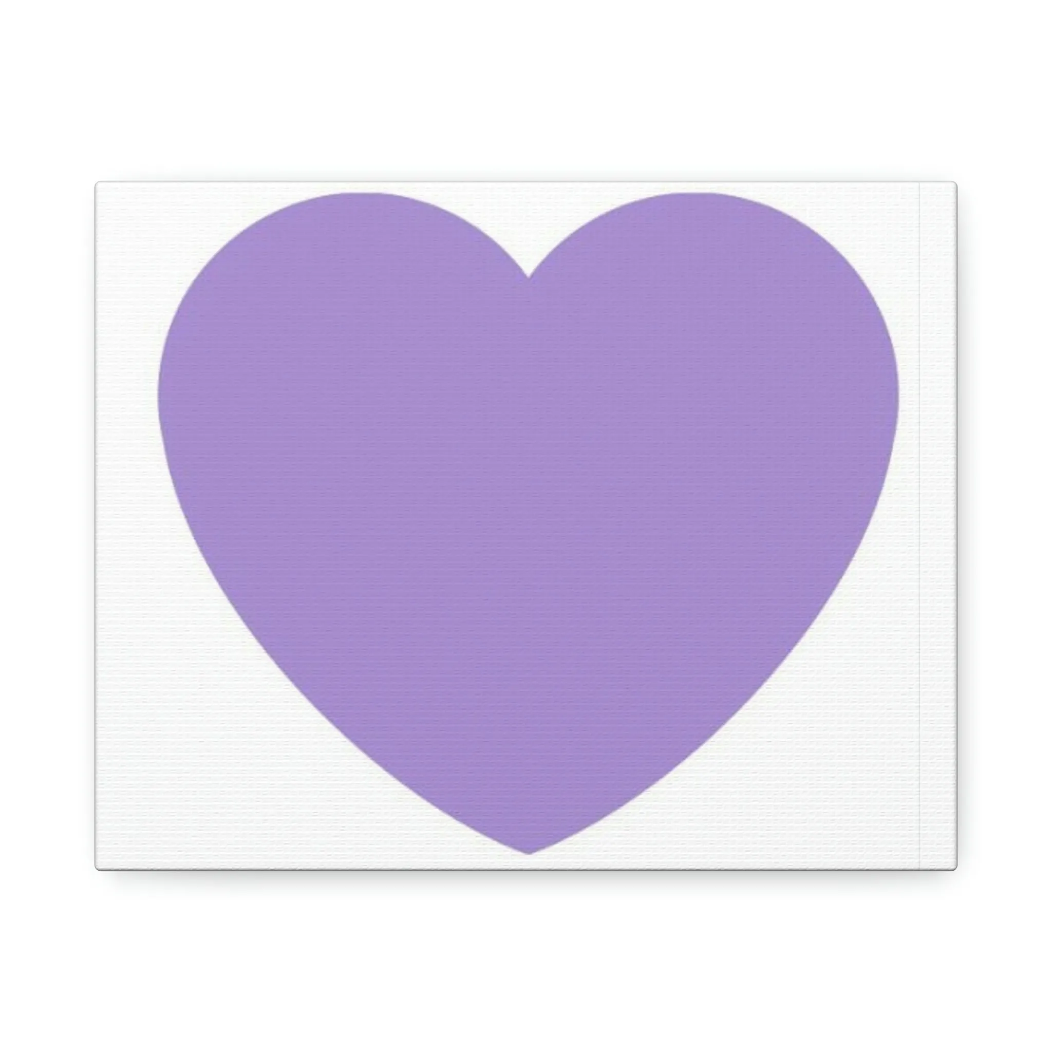 Purple Heart Stretched Canvas