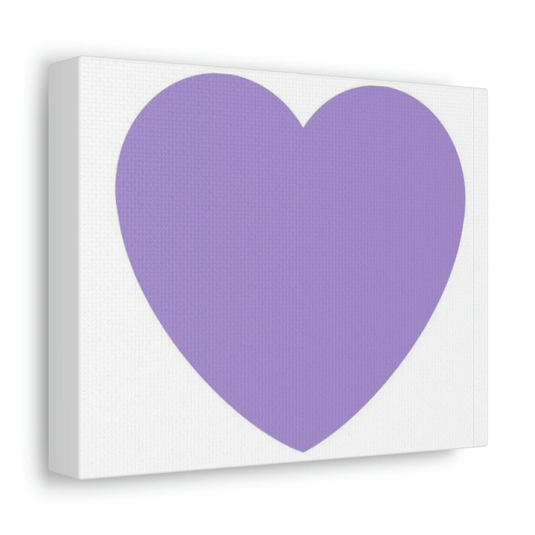 Purple Heart Stretched Canvas