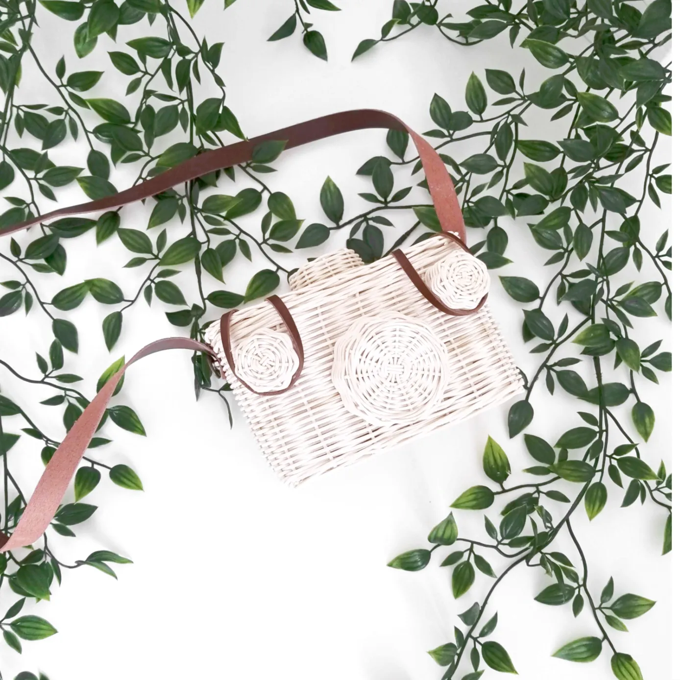 Rattan Camera Bag