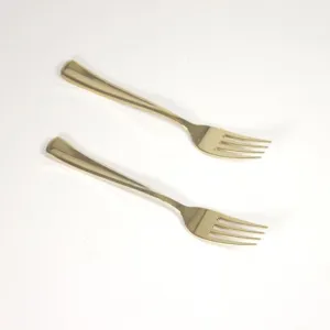 Regal Metalized Gold Fork (20)