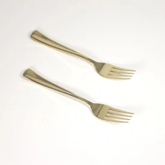 Regal Metalized Gold Fork (20)