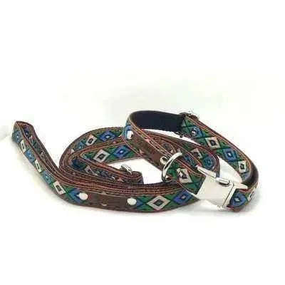 Regal Paws Designer Cotton Dog Collar 🌟