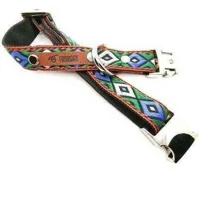 Regal Paws Designer Cotton Dog Collar 🌟