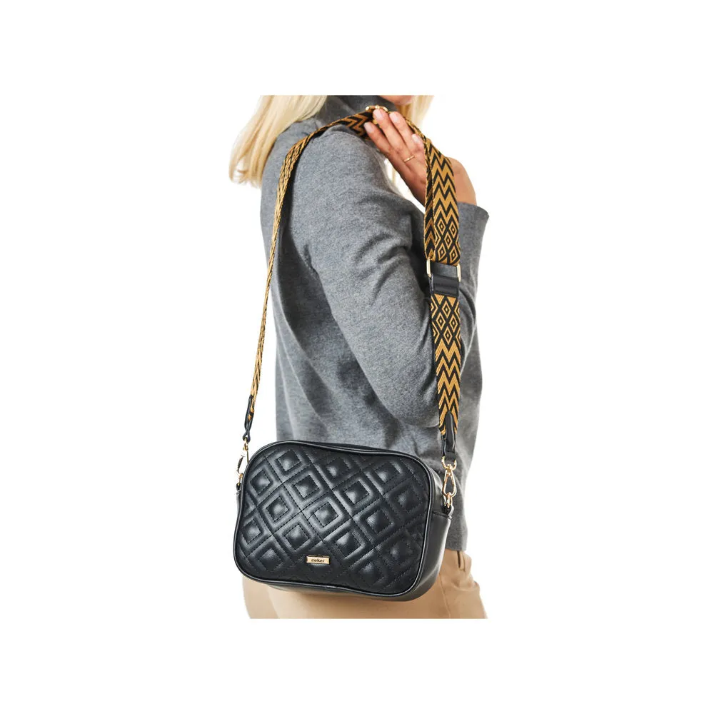 Rieker H1500-01 Ladies Black Handbag