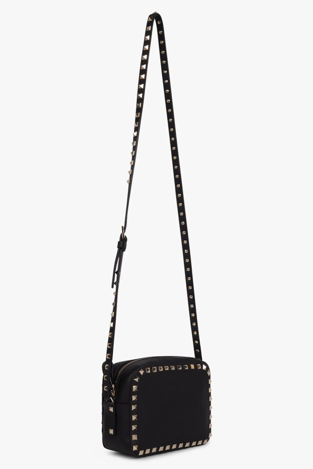 ROCKSTUD CAMERA BAG | BLACK